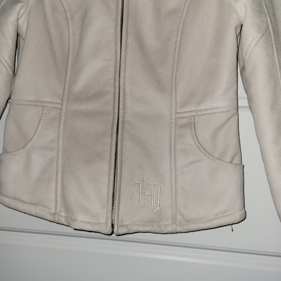 Harley Davidson Faux Fur Jacket - Picture 2 of 8